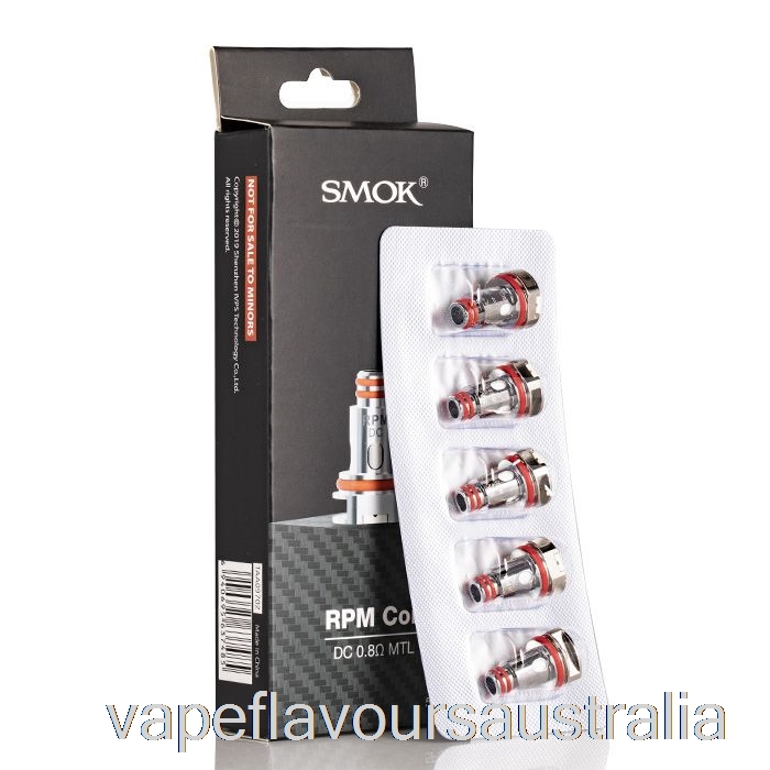 Vape Australia SMOK RPM Replacement Coils 0.8ohm RPM DC MTL Coils